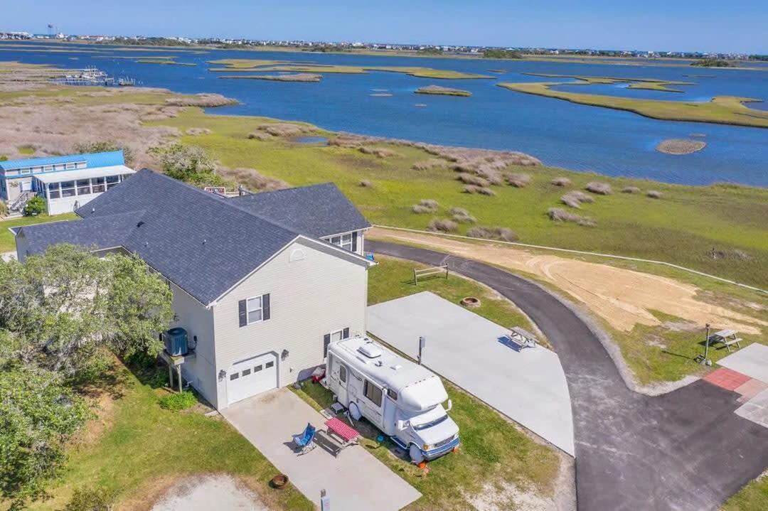 Surf City Serene Waterfront Vacation Home Kültér fotó